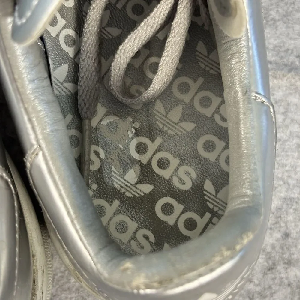 Raf Simons x Adidas Stan Smith Silver Metallic Mens Size 5 Womens Size 6 AQ2643